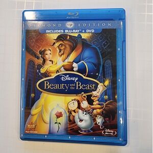 Disney Beauty and the Beast Blu-ray DVD Diamond Edition 3-Disc Combo‎ Pack 2010
